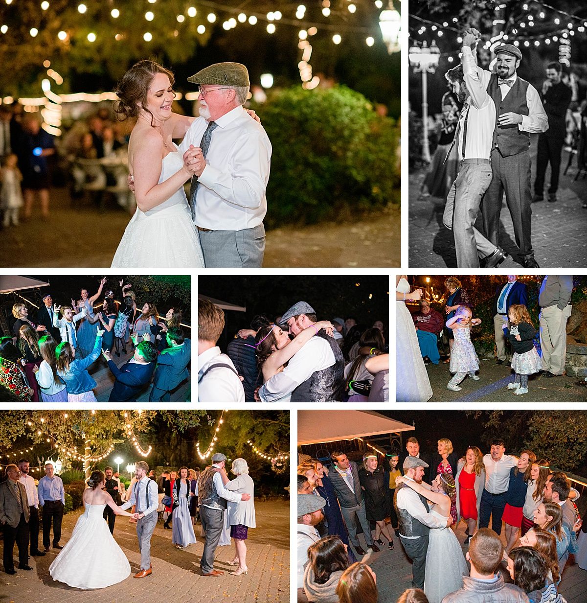 Three Rivers Central Valley California White Horse Inn wedding dance