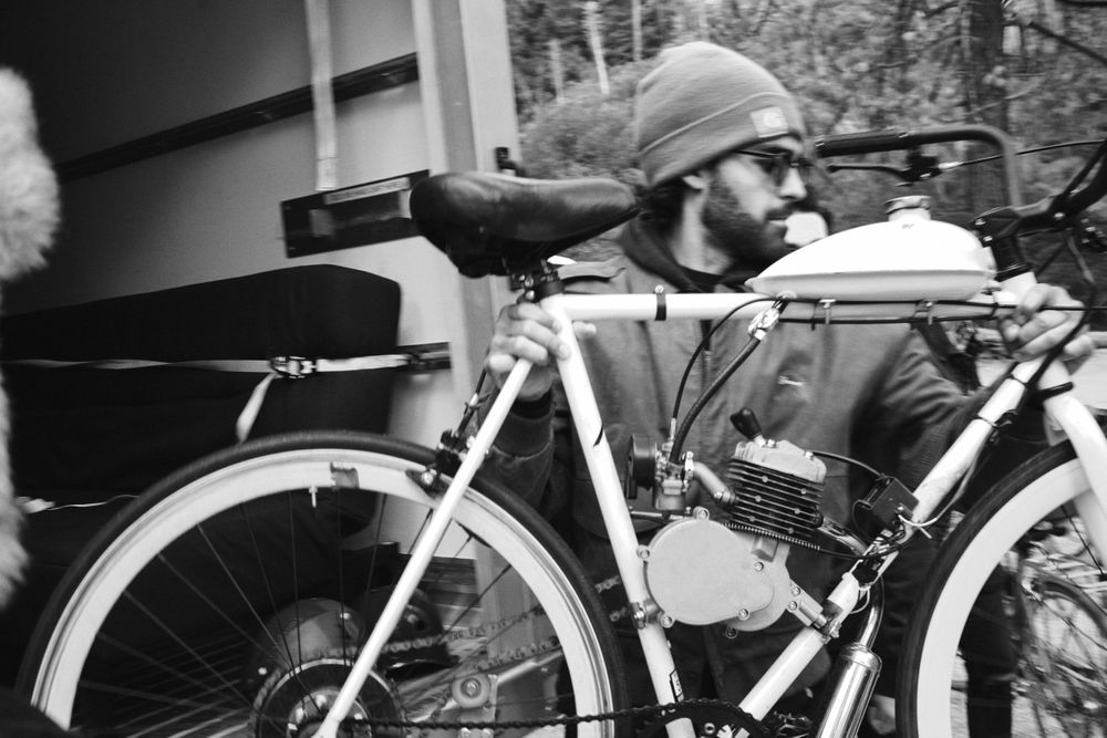 Motorized Bike Race in The Los Angeles National Forest & San Gabriel Mountains with Marcus Johns and Joel Alexander.