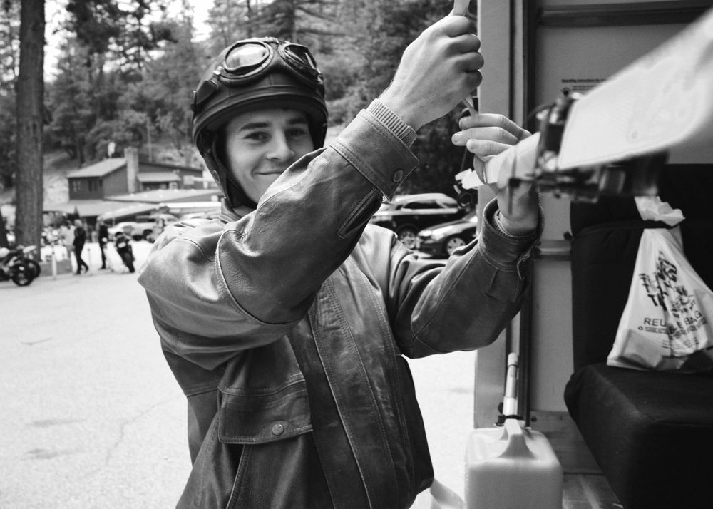 Motorized Bike Race in The Los Angeles National Forest & San Gabriel Mountains with Marcus Johns and Joel Alexander.