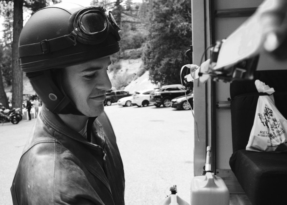 Motorized Bike Race in The Los Angeles National Forest & San Gabriel Mountains with Marcus Johns and Joel Alexander.