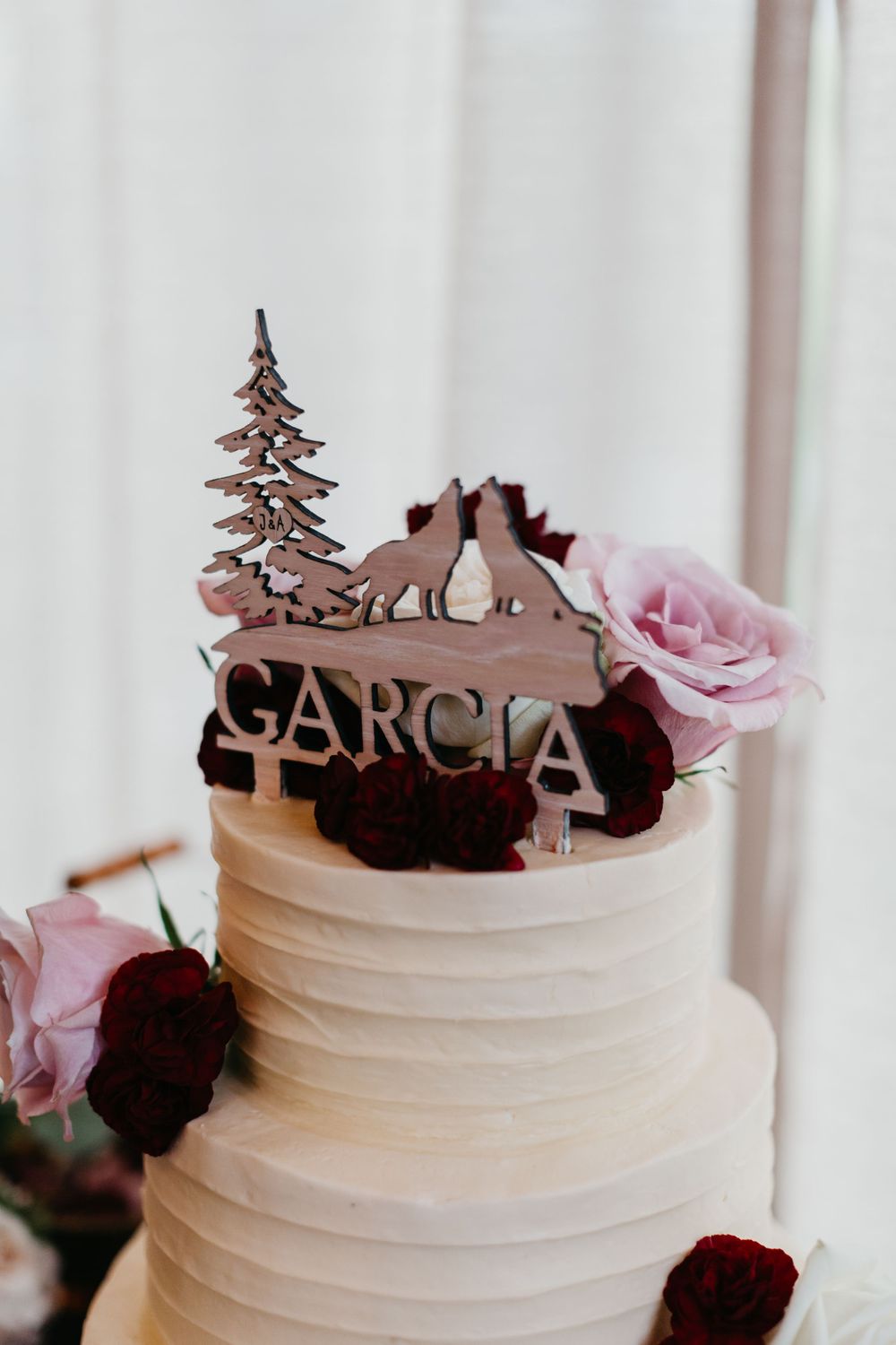 Mountain Wedding Cake Ideas