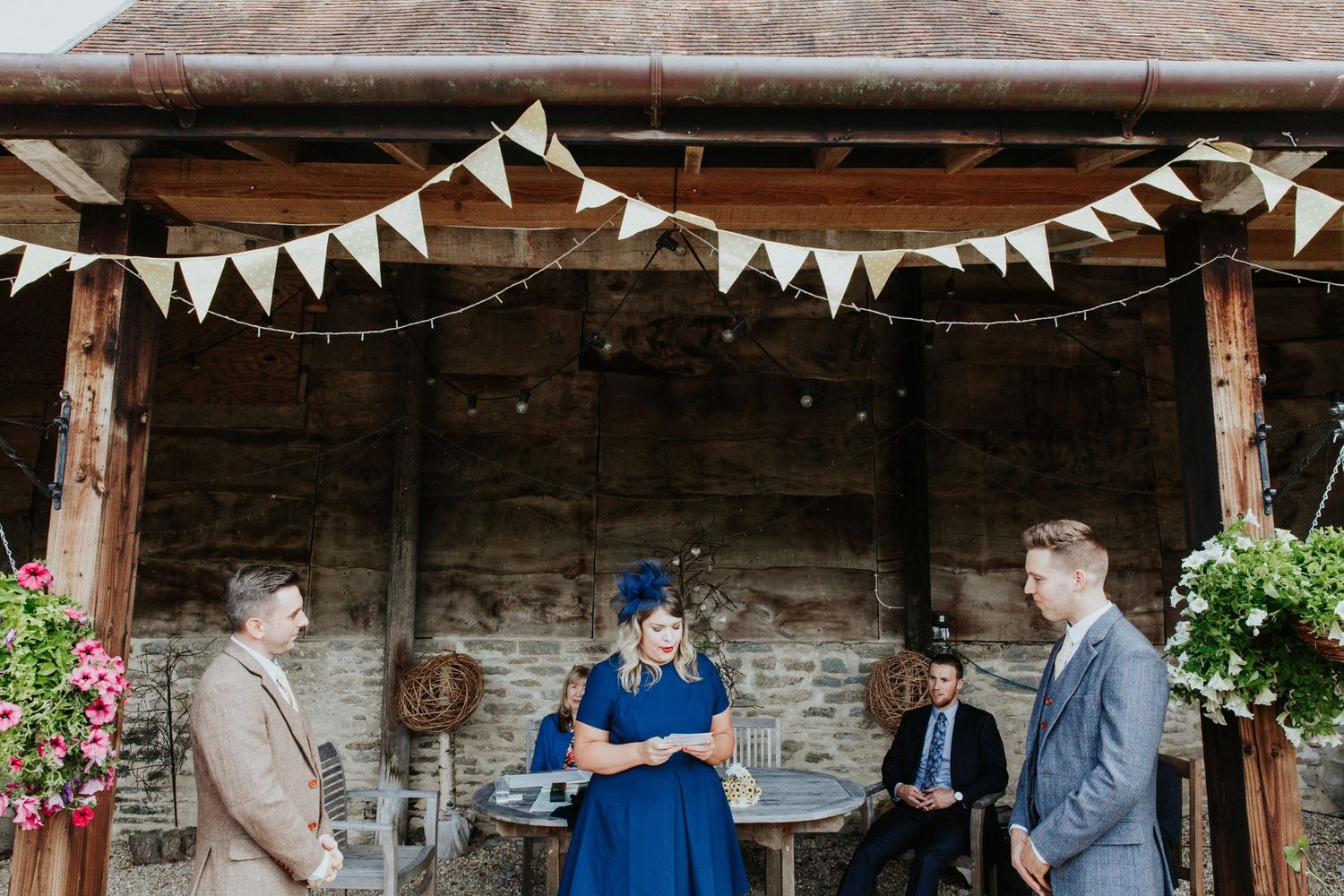 Stockbridge Farm Barn Wedding , Gay wedding , Dorset wedding photographer