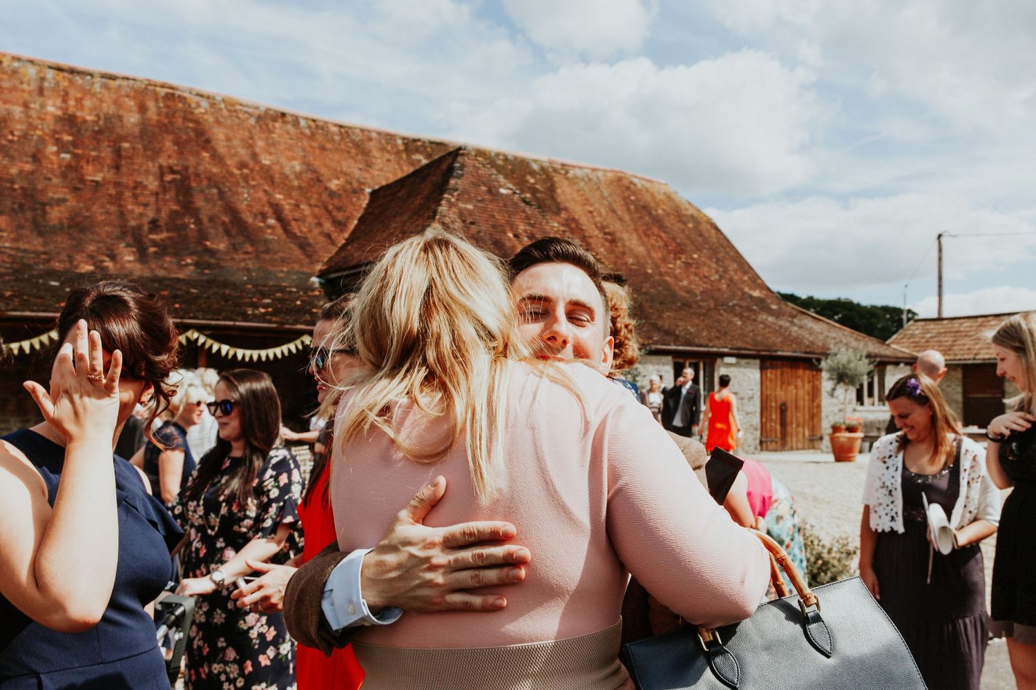 Stockbridge Farm Barn Wedding , Gay wedding , Dorset wedding photographer
