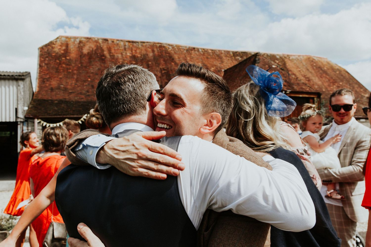 Stockbridge Farm Barn Wedding , Gay wedding , Dorset wedding photographer