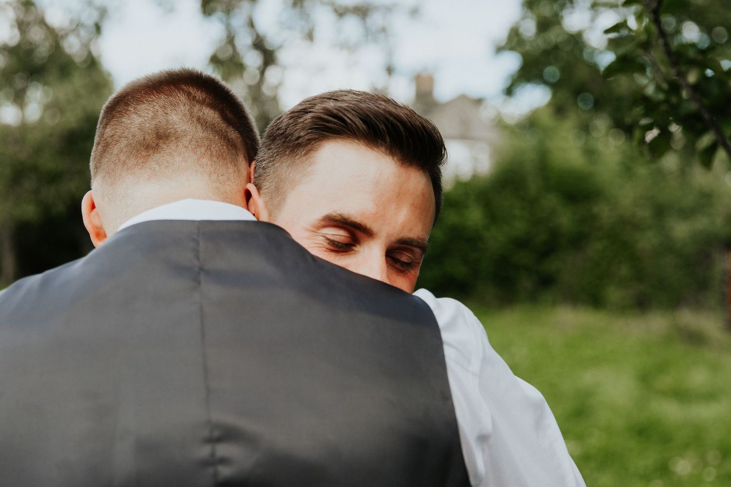Stockbridge Farm Barn Wedding , Gay wedding , Dorset wedding photographer
