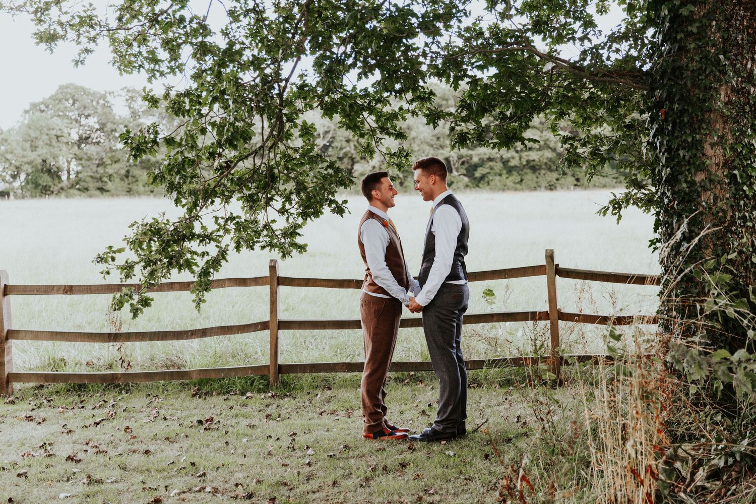 Stockbridge Farm Barn Wedding , Gay wedding , Dorset wedding photographer