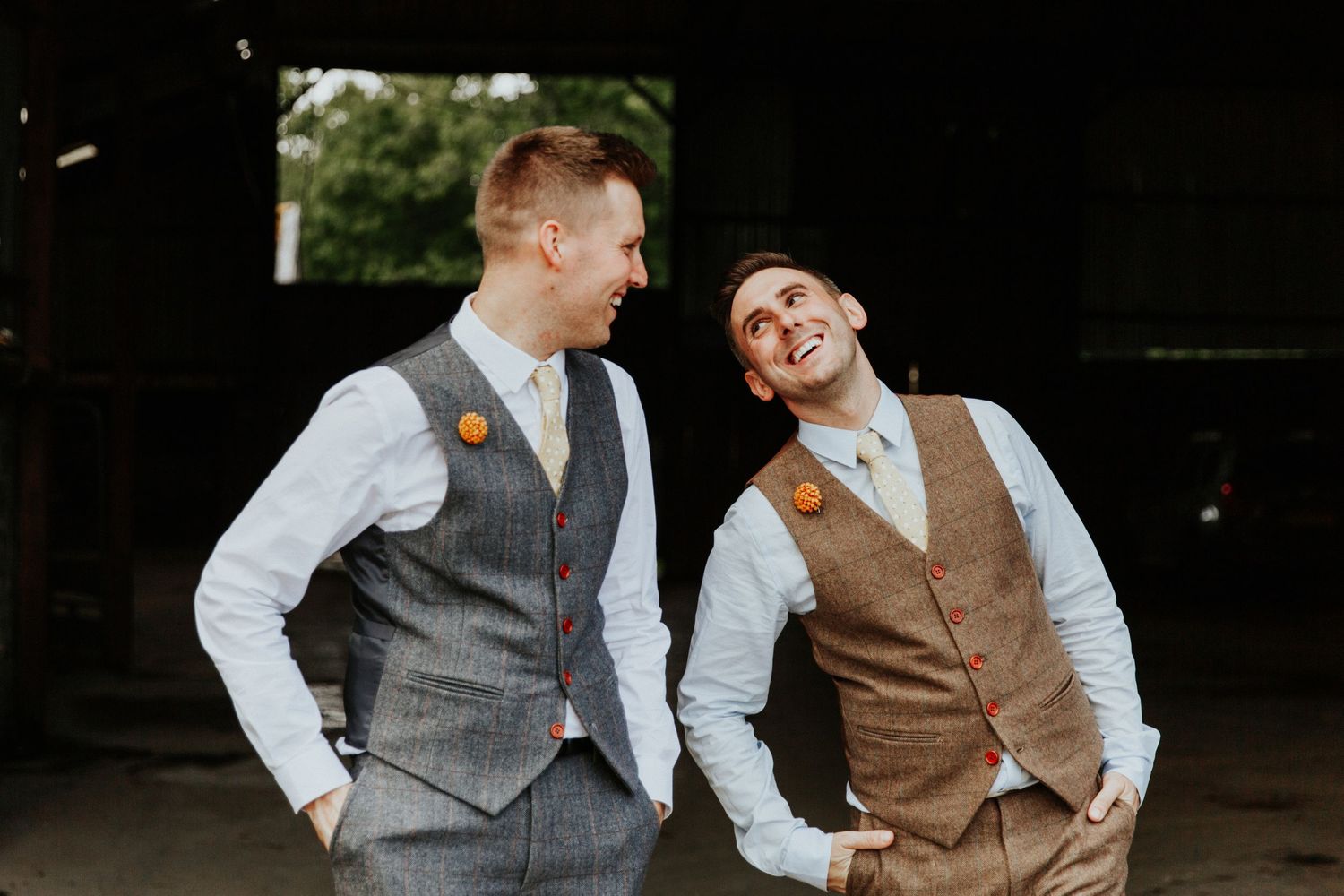Stockbridge Farm Barn Wedding , Gay wedding , Dorset wedding photographer