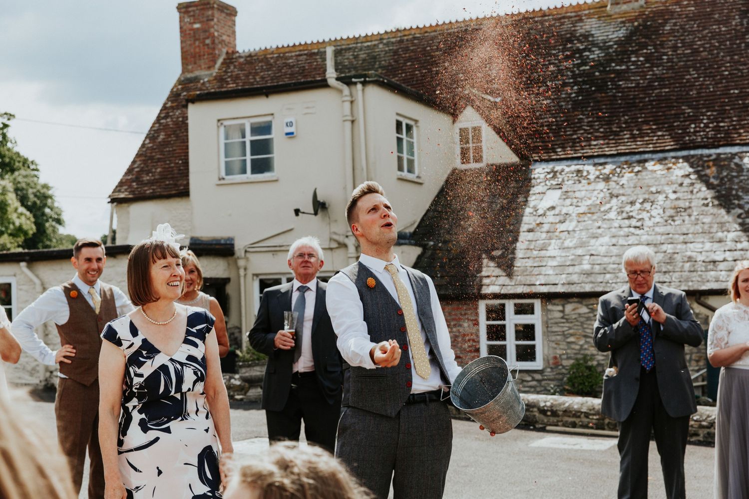 Stockbridge Farm Barn Wedding , Gay wedding , Dorset wedding photographer