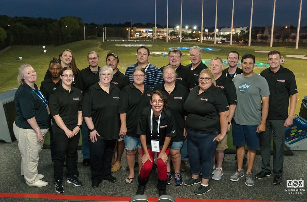top golf corporate photography
