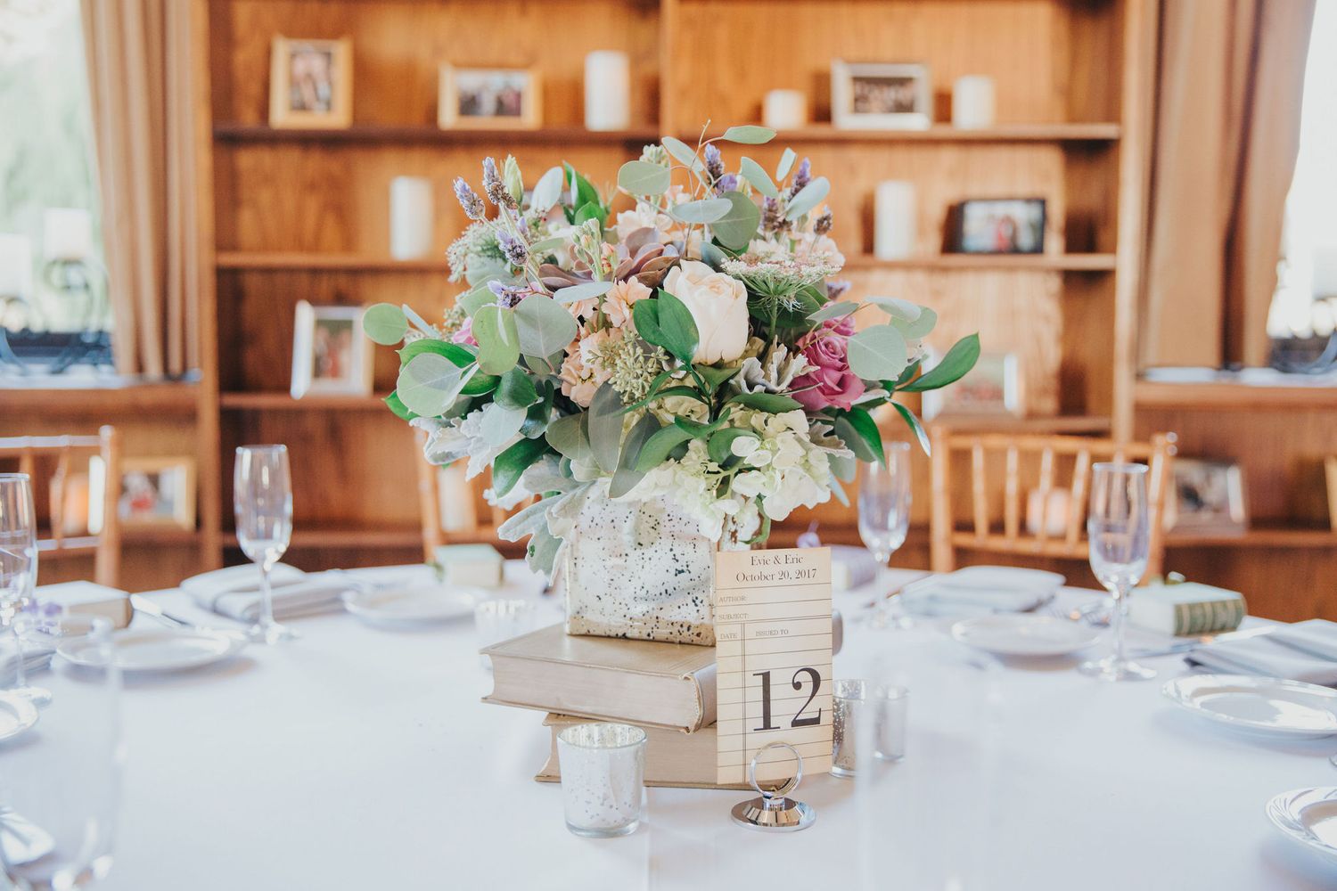 Wedding Centerpiece | Redondo Beach Historic Library