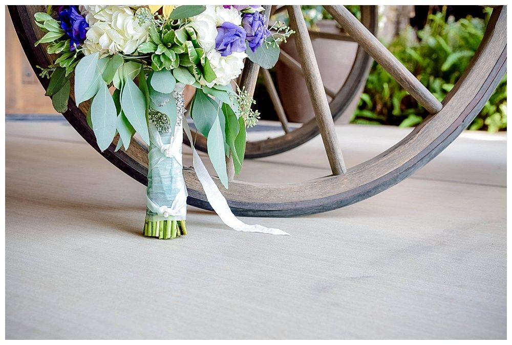 Visalia Central Valley California Koetsier ranch wedding bouquet