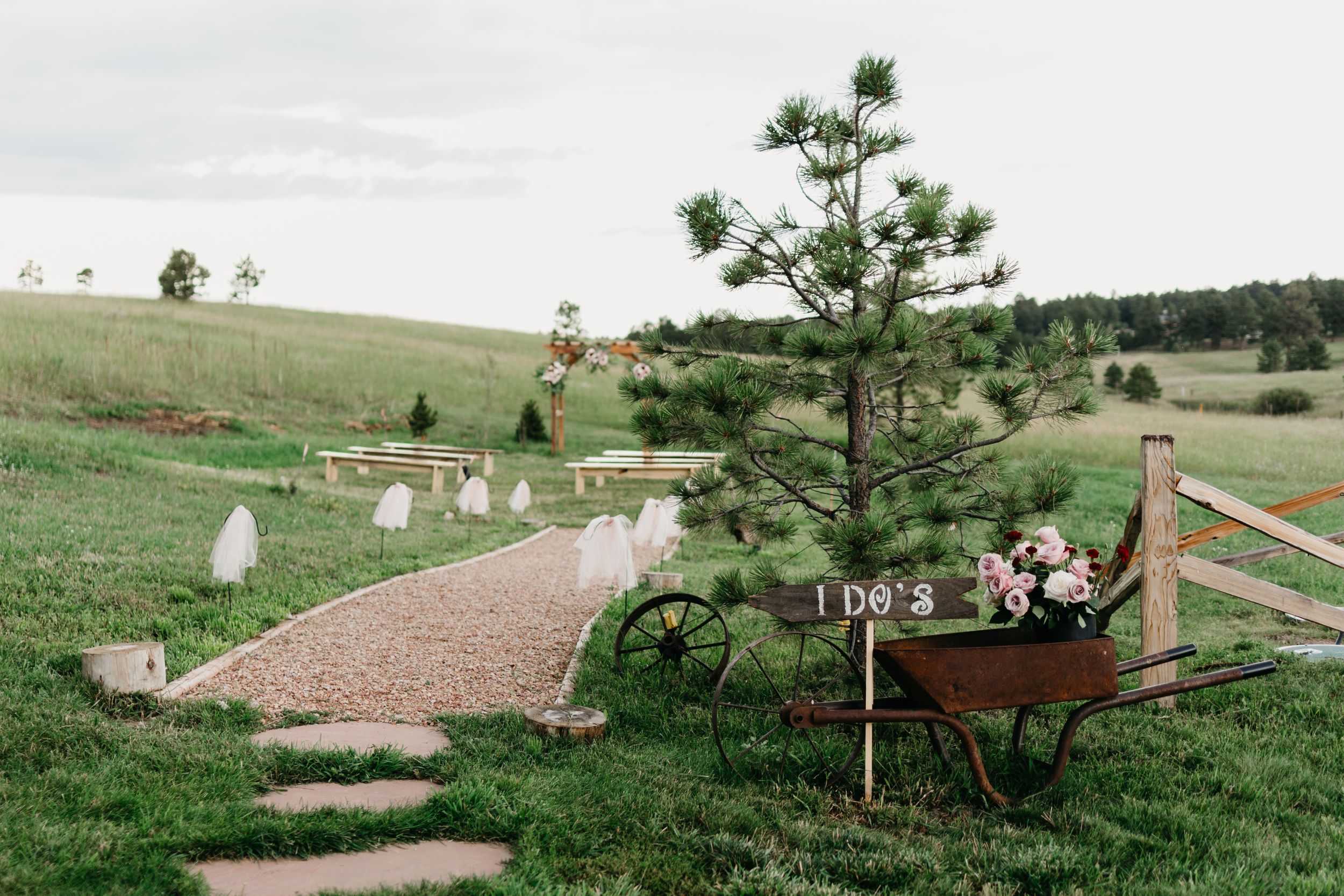 Rustic Wedding Decor Colorado Springs