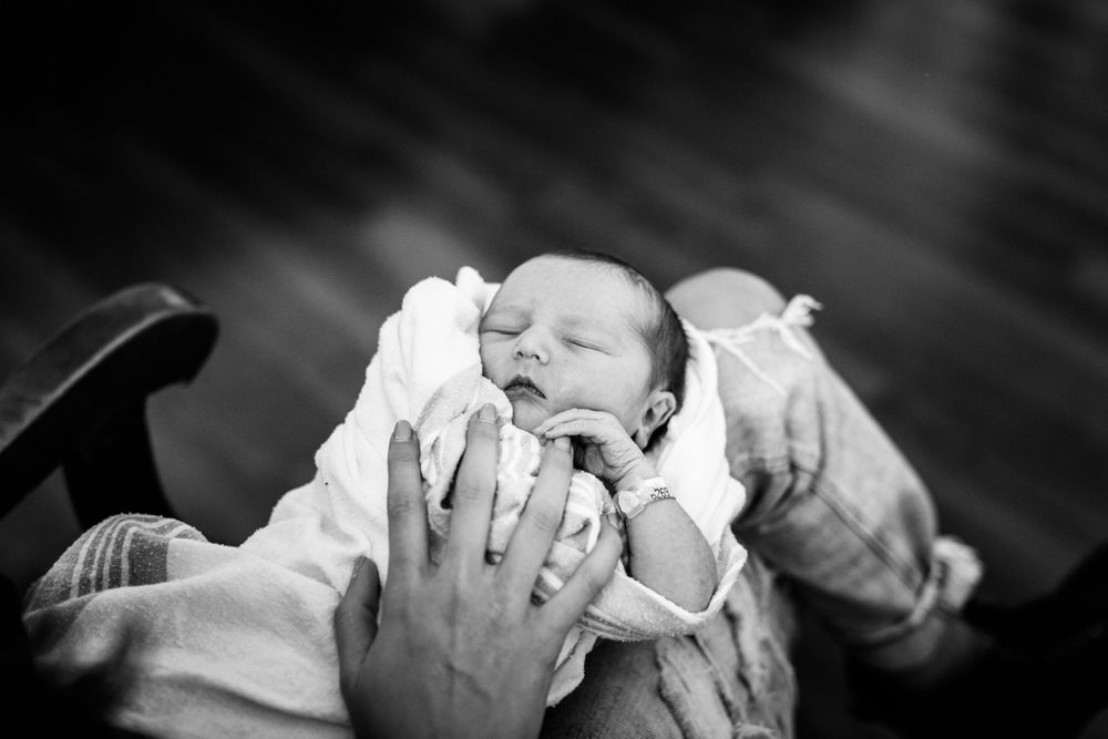 Newborn Hospital Session Newport Rhode Island