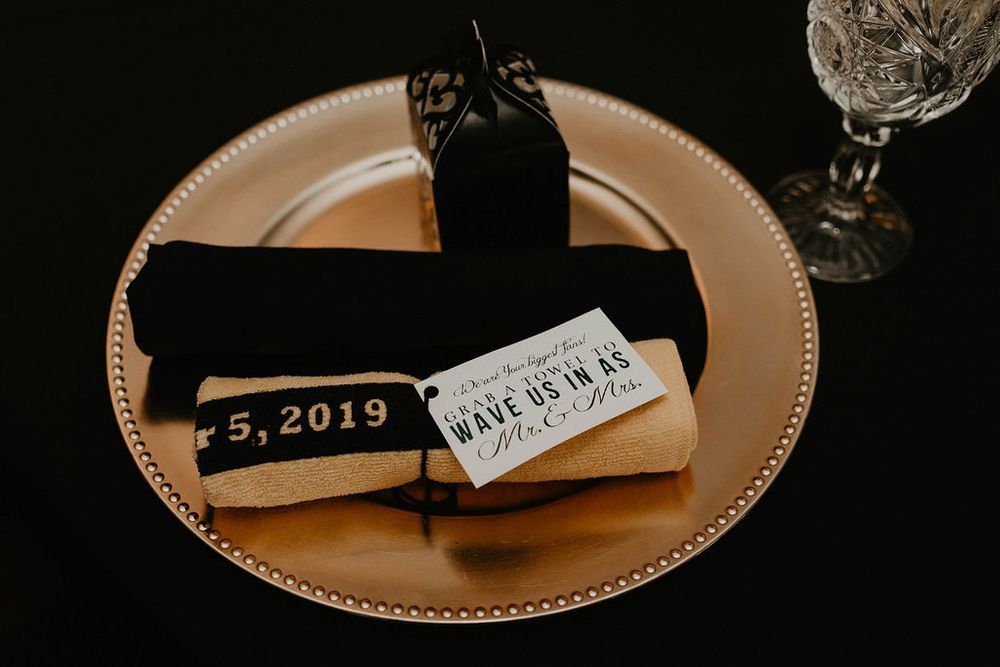Black & Gold Wedding