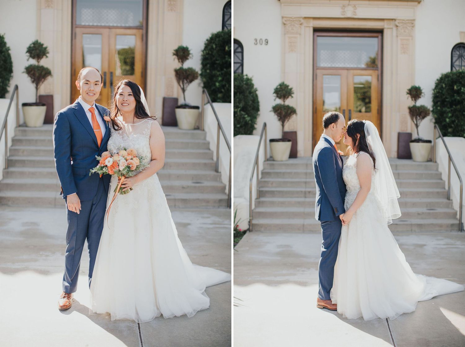 bride & groom portraits
