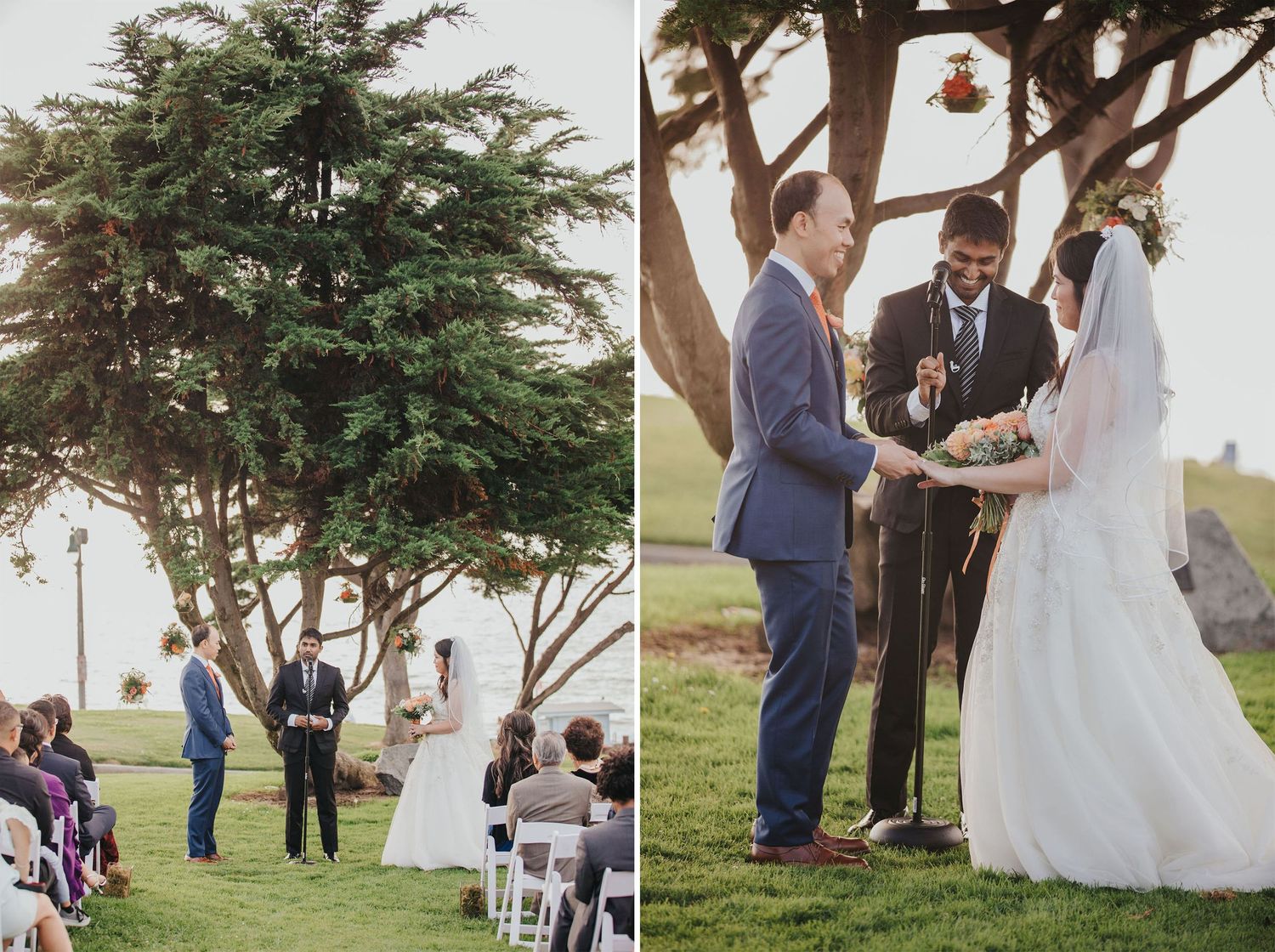 redondo beach historic library wedding ceremony