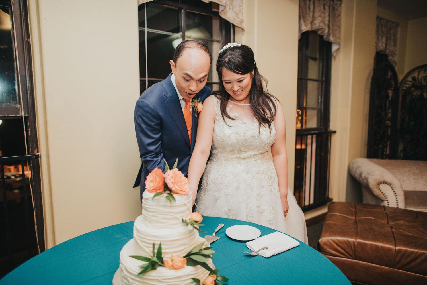 cake cutting at the redondo beach historic library