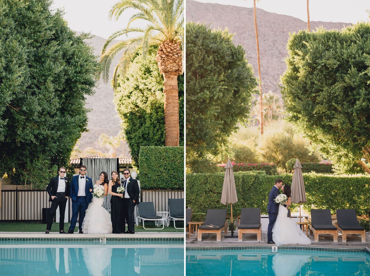 Wedding Party Fun | Avalon Hotel Palm Springs