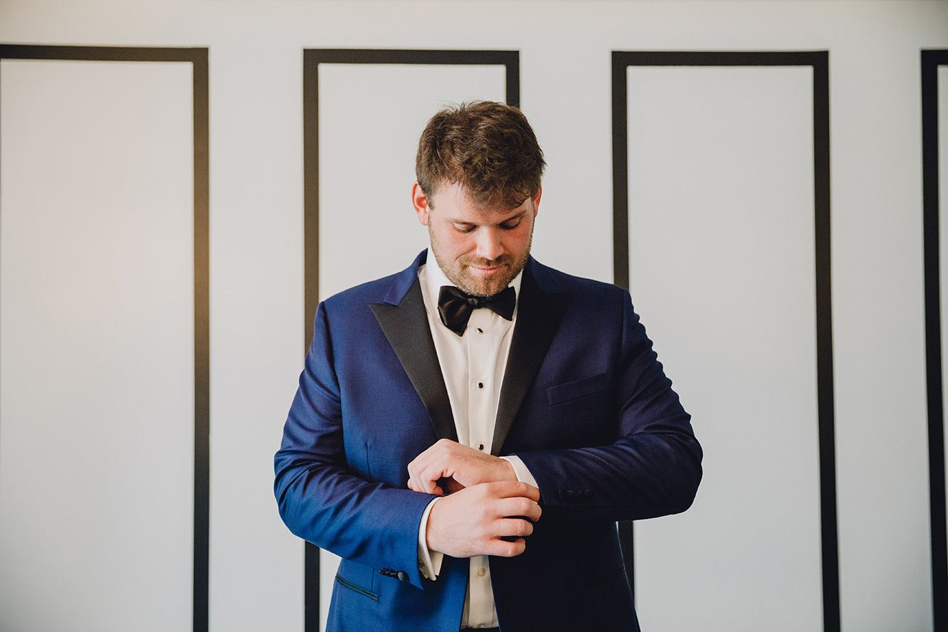 Groom Getting Ready | Avalon Hotel Palm Springs