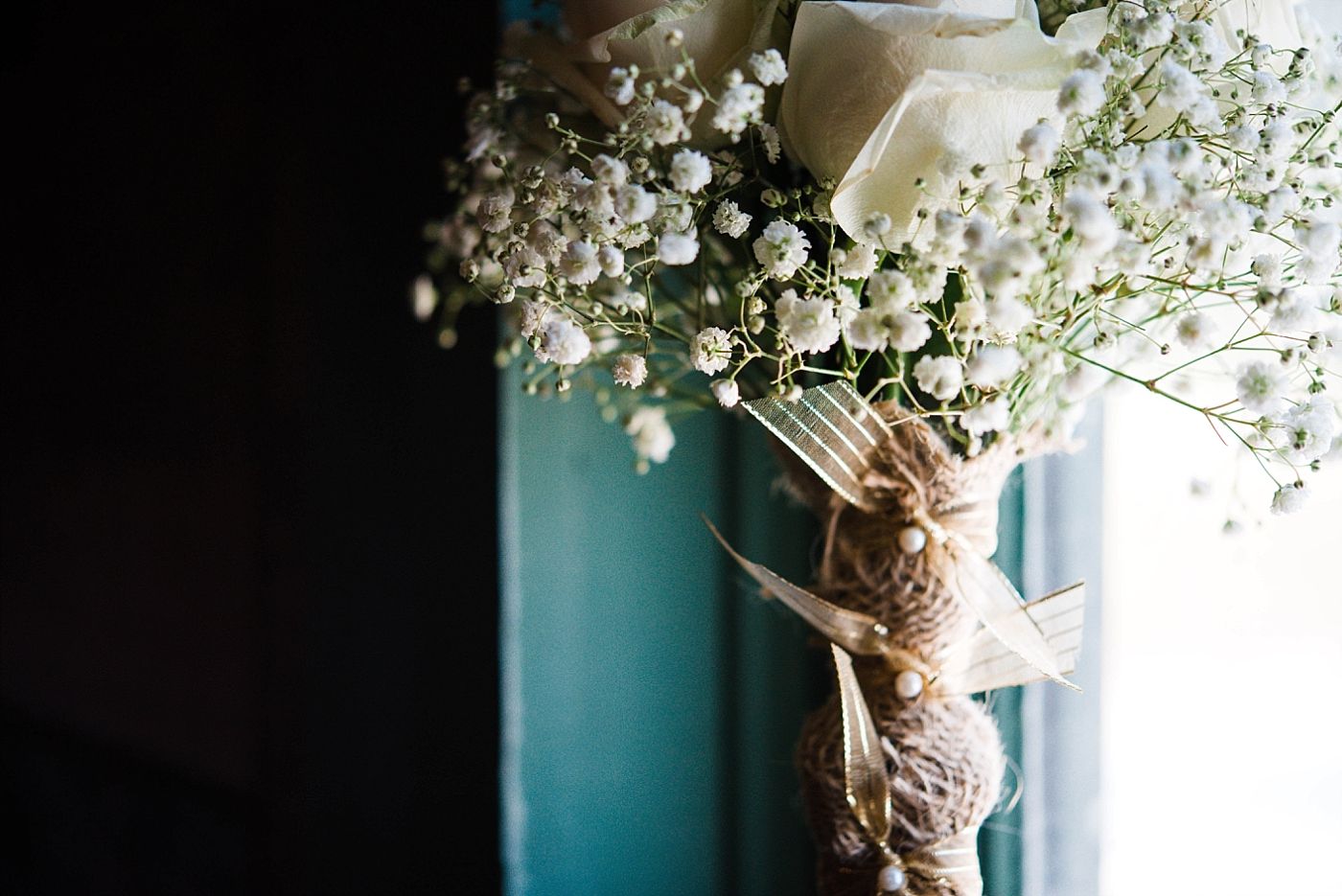 Springville Central Valley california barn wedding bouquet