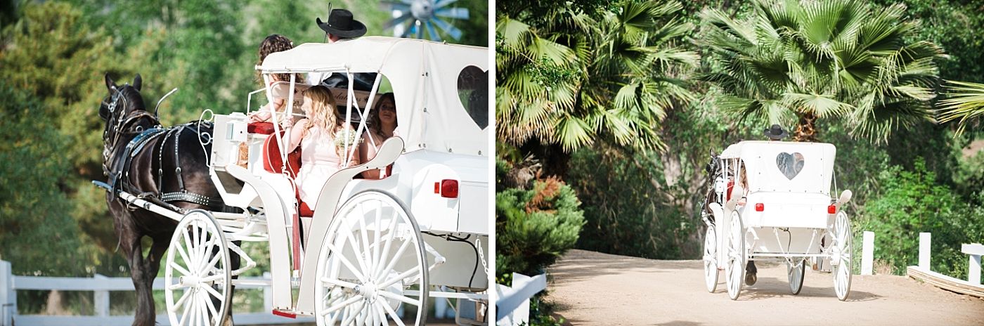 Springville Central Valley california barn wedding ceremony
