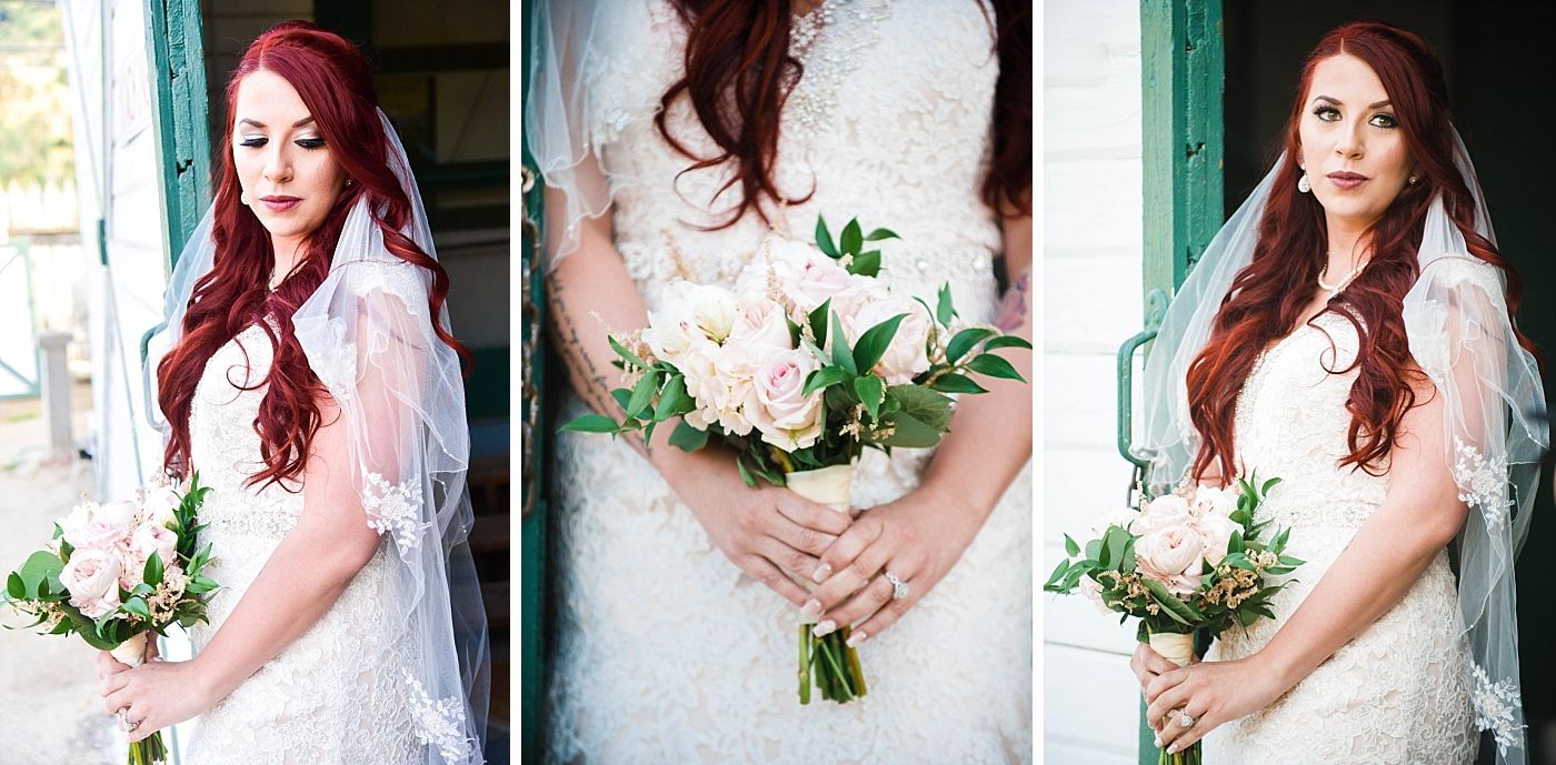 Springville Central Valley california barn wedding ceremony