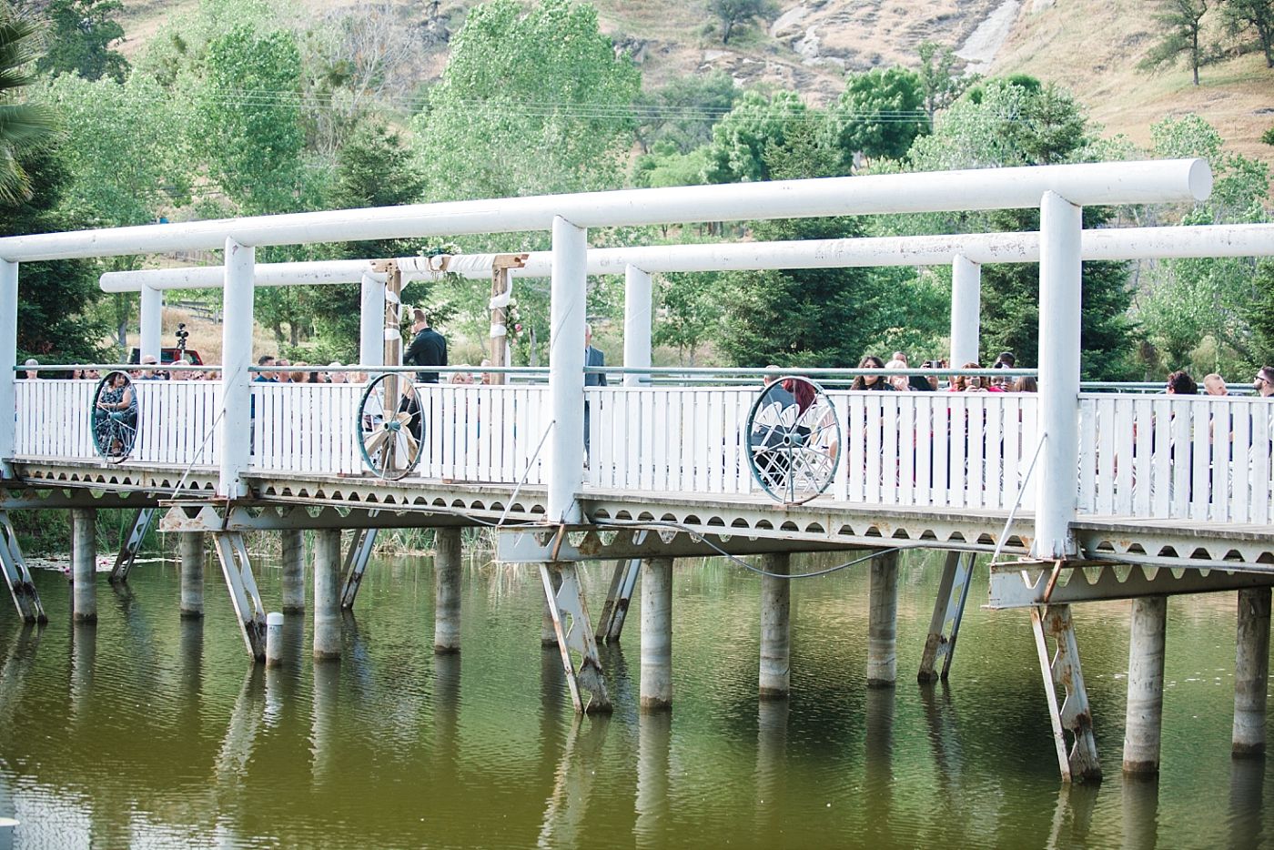 Springville Central Valley california barn wedding ceremony
