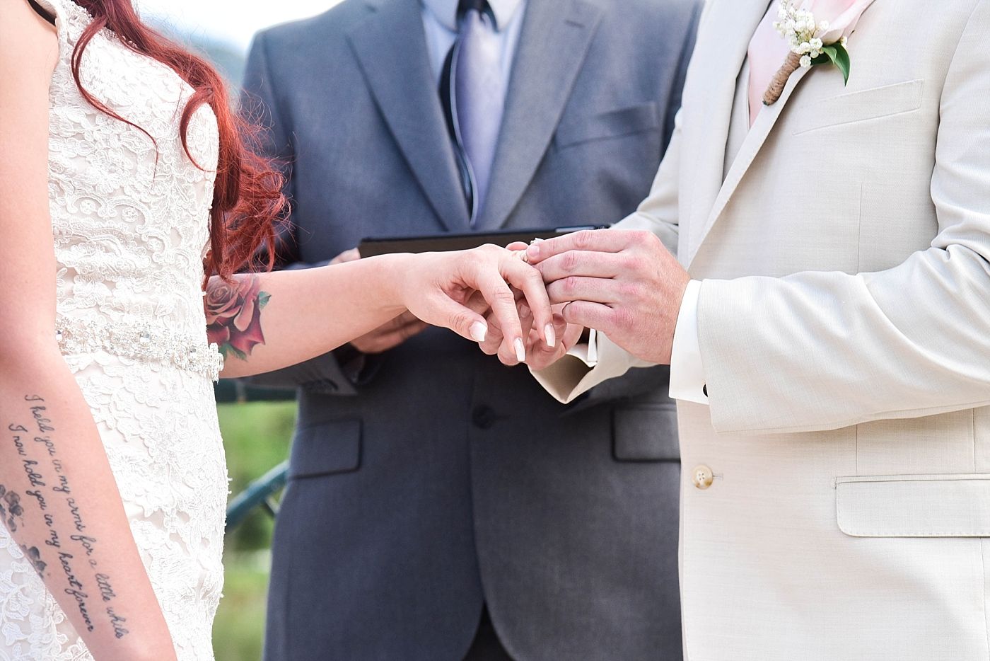Springville Central Valley california barn wedding ceremony
