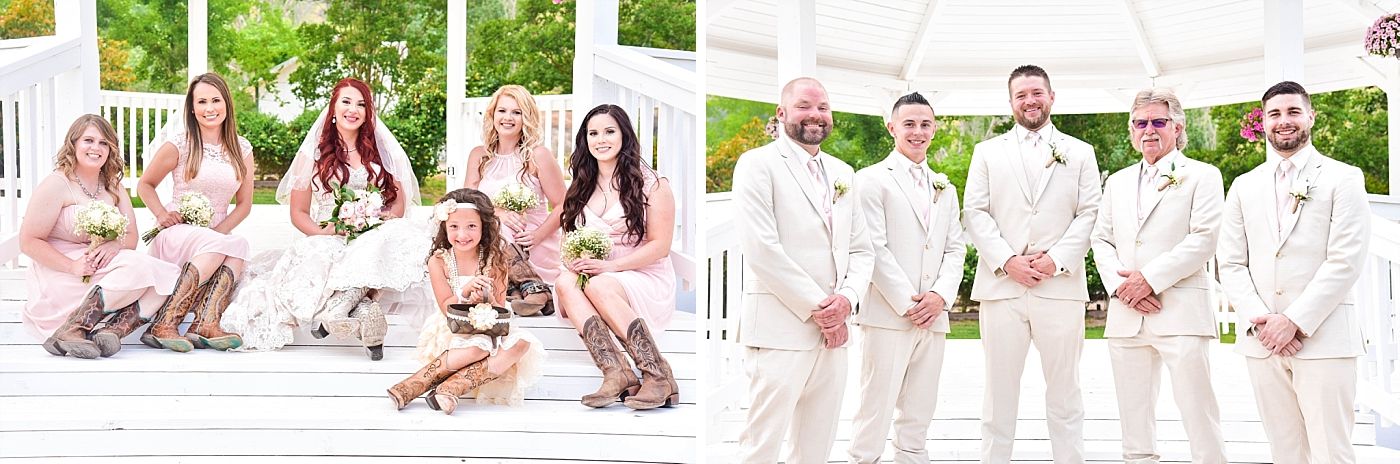 Springville Central Valley california barn wedding