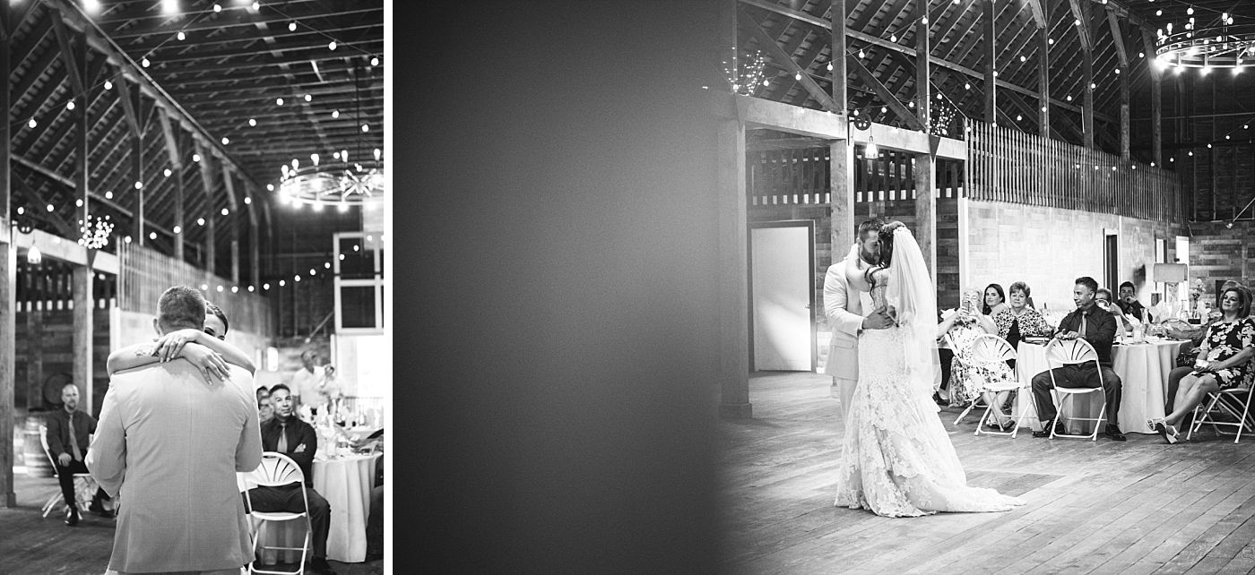 Springville Central Valley california barn wedding reception