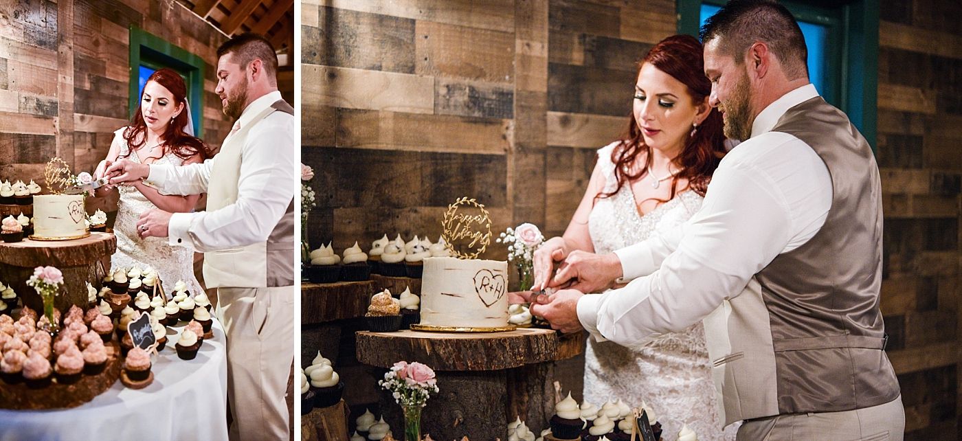 Springville Central Valley california barn wedding reception