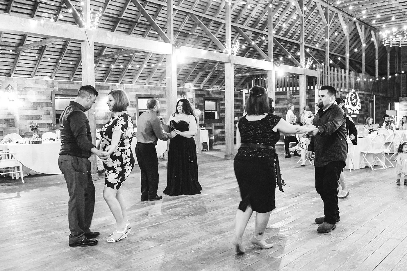Springville Central Valley california barn wedding reception
