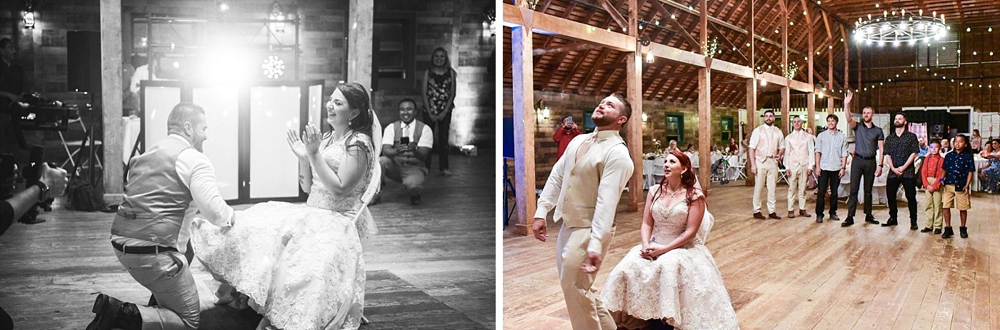Springville Central Valley california barn wedding reception