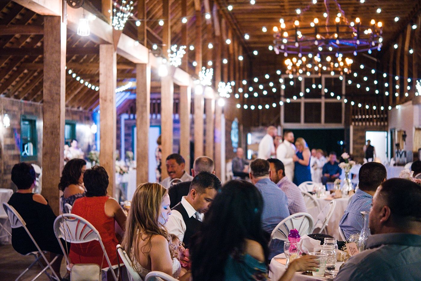 Springville Central Valley california barn wedding reception
