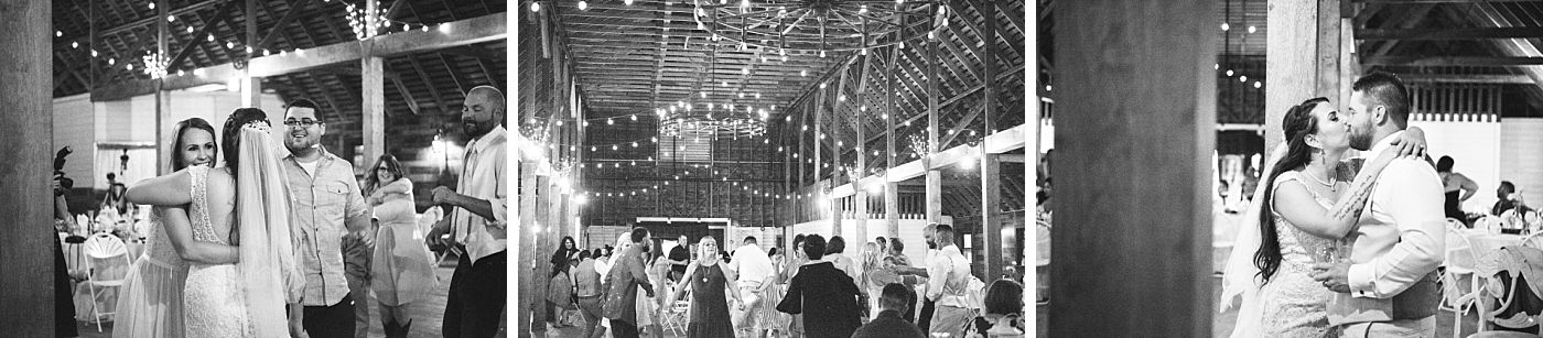 Springville Central Valley california barn wedding reception