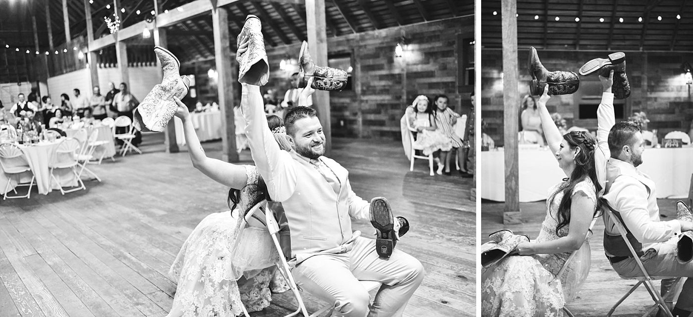 Springville Central Valley california barn wedding reception