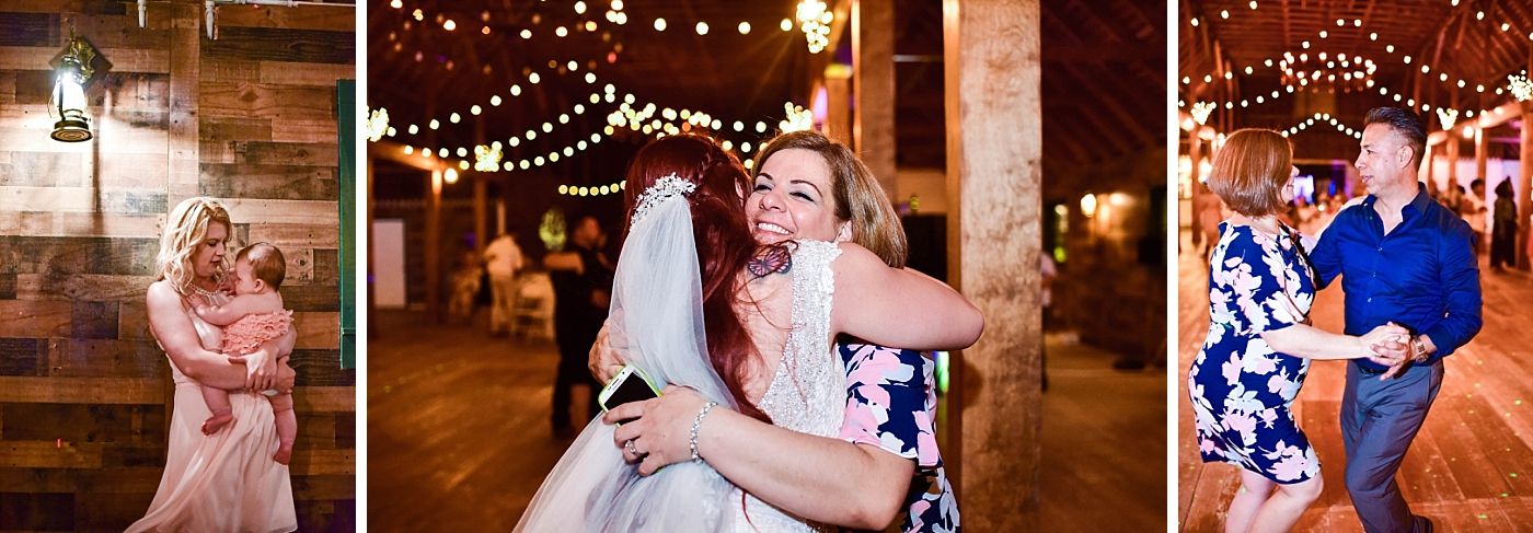 Springville Central Valley california barn wedding reception