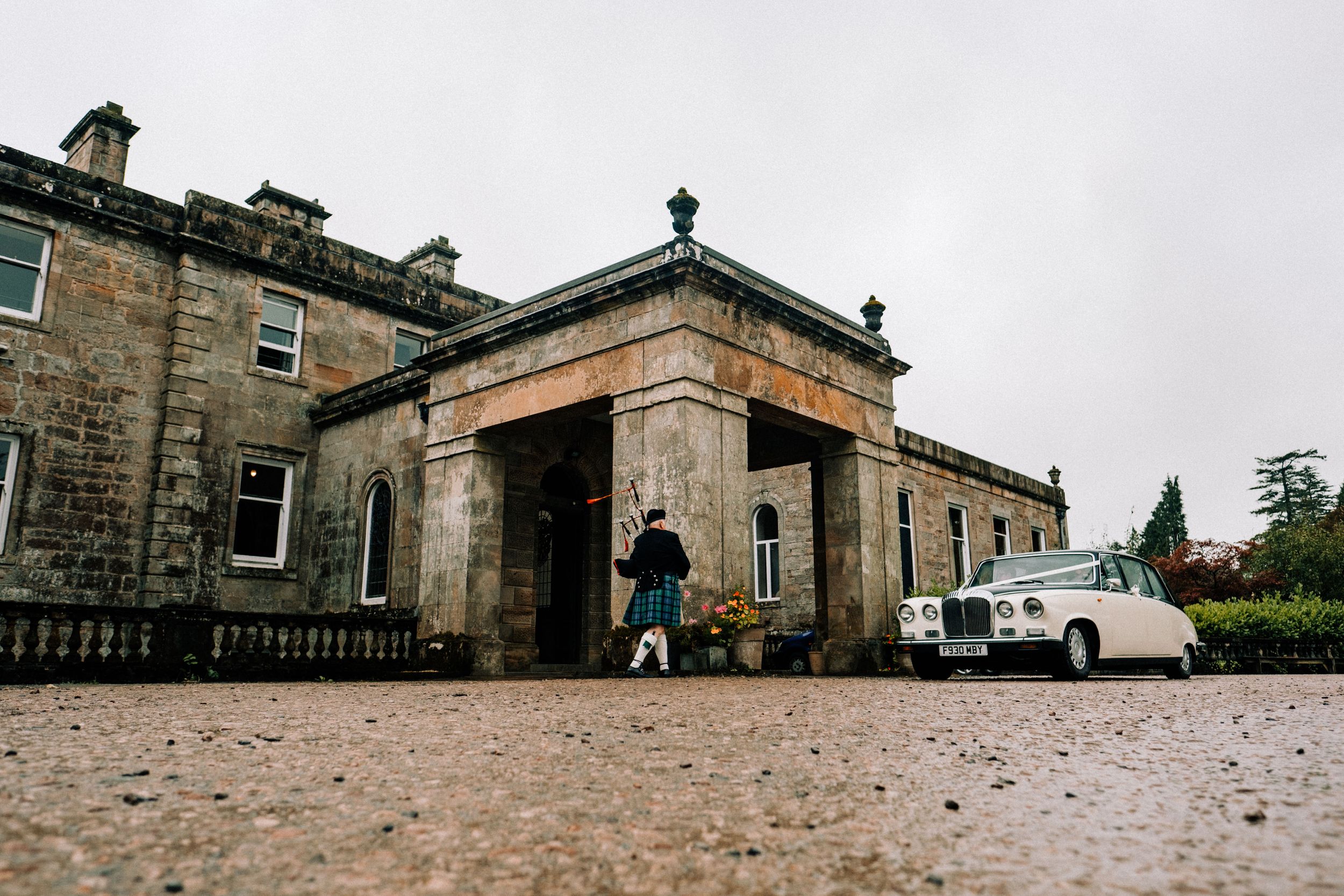 Chelsea Cannar Wedding Photography in Cumbria. Gay Wedding at Springkell House.