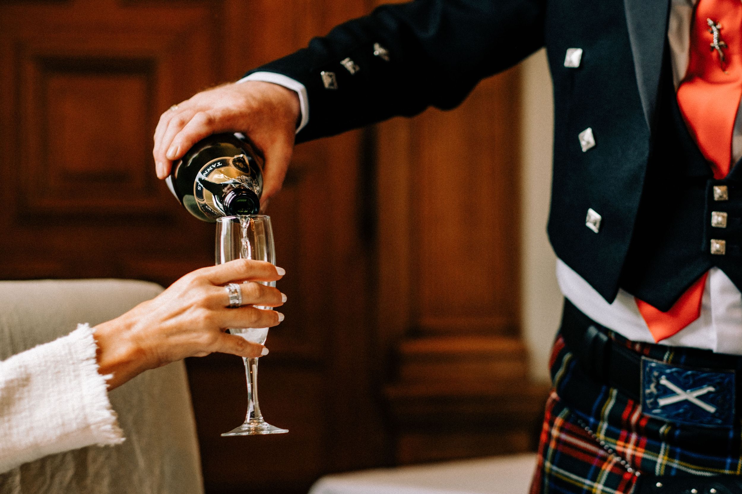 Chelsea Cannar Wedding Photography in Cumbria. Gay Wedding at Springkell House.