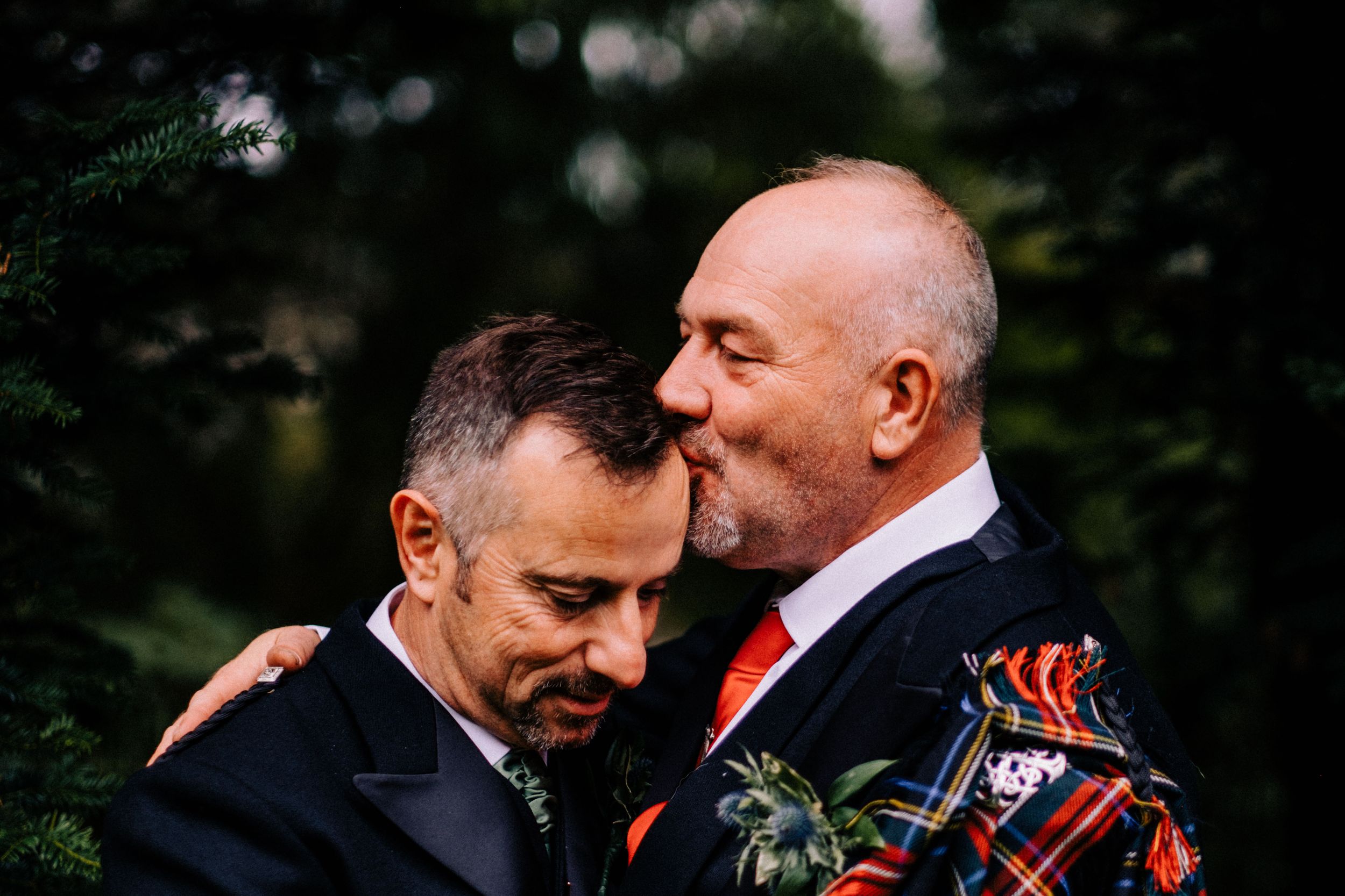 Chelsea Cannar Wedding Photography in Cumbria. Gay Wedding at Springkell House.