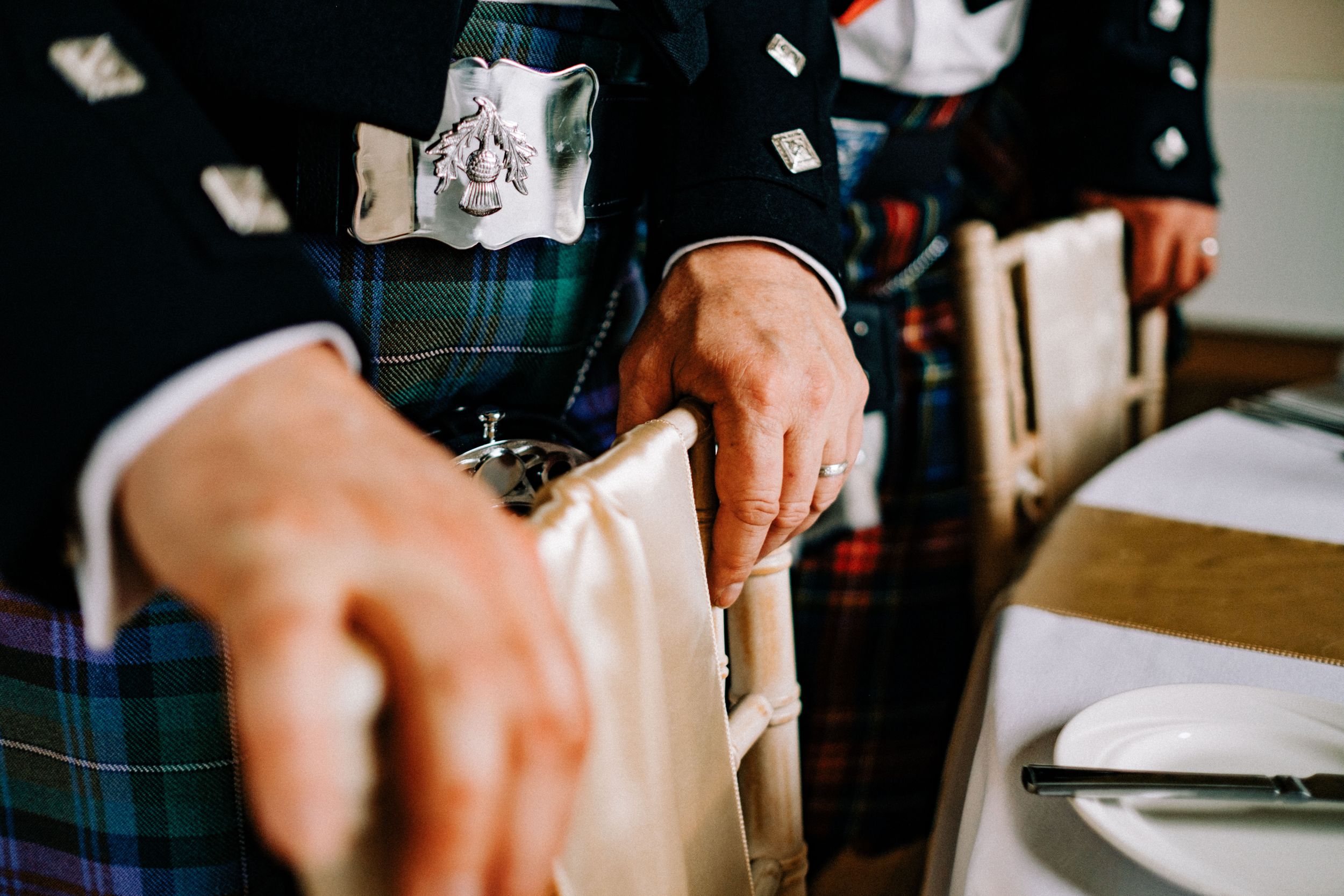 Chelsea Cannar Wedding Photography in Cumbria. Gay Wedding at Springkell House.