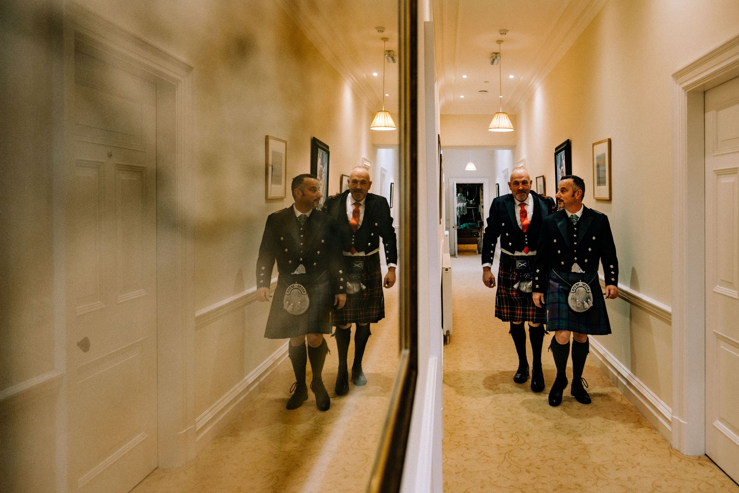 Chelsea Cannar Wedding Photography in Cumbria. Gay Wedding at Springkell House.