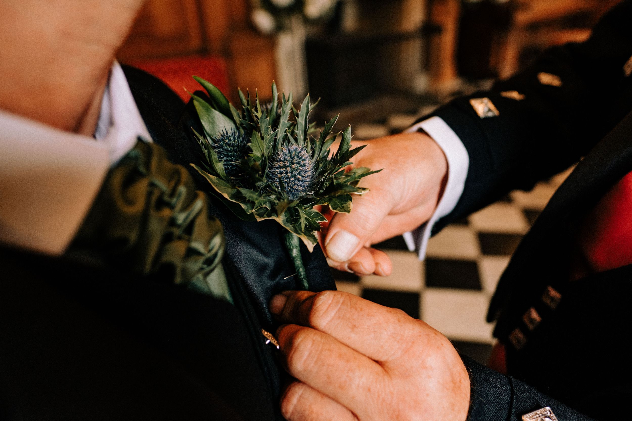 Chelsea Cannar Wedding Photography in Cumbria. Gay Wedding at Springkell House.