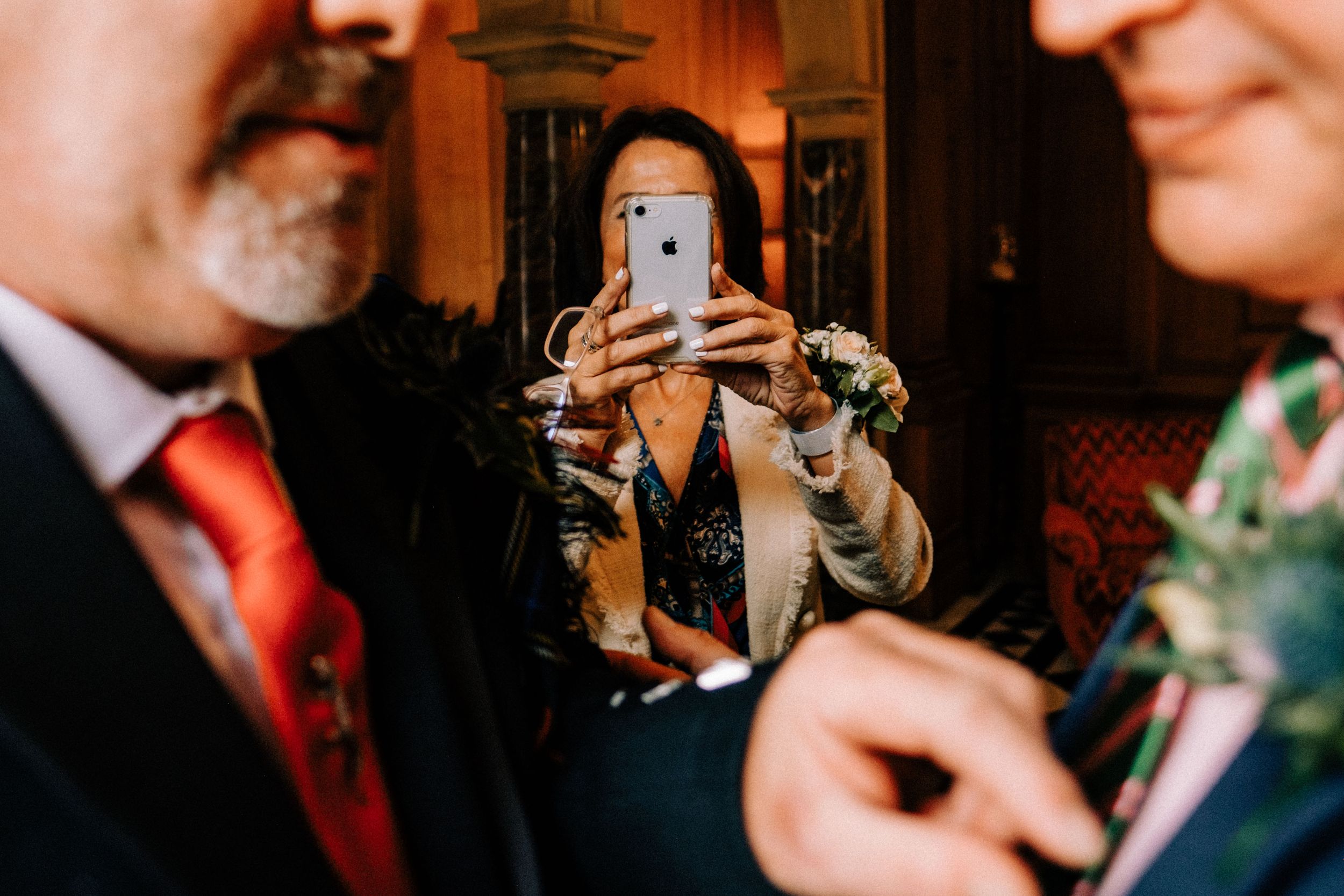 Chelsea Cannar Wedding Photography in Cumbria. Gay Wedding at Springkell House.
