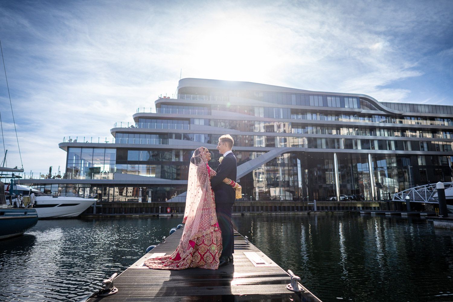 Southampton Harbour hotel wedding