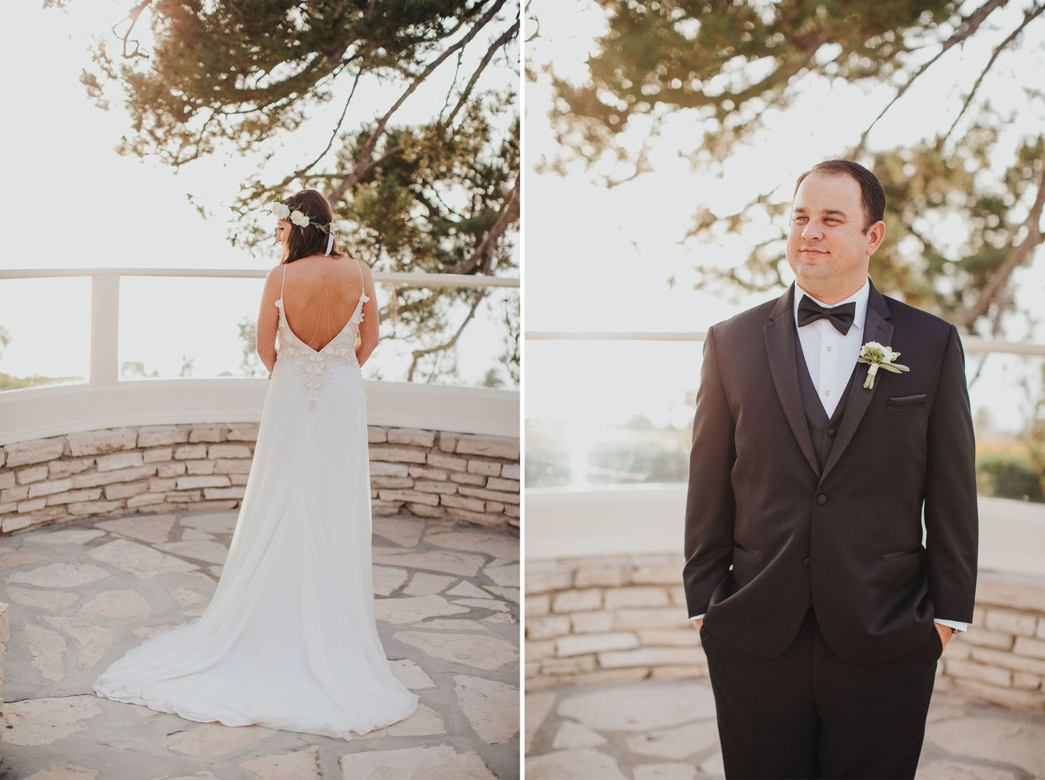 bride and groom portraits