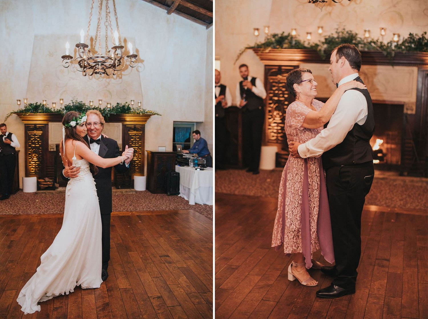 father daughter & mother son dances at la venta inn