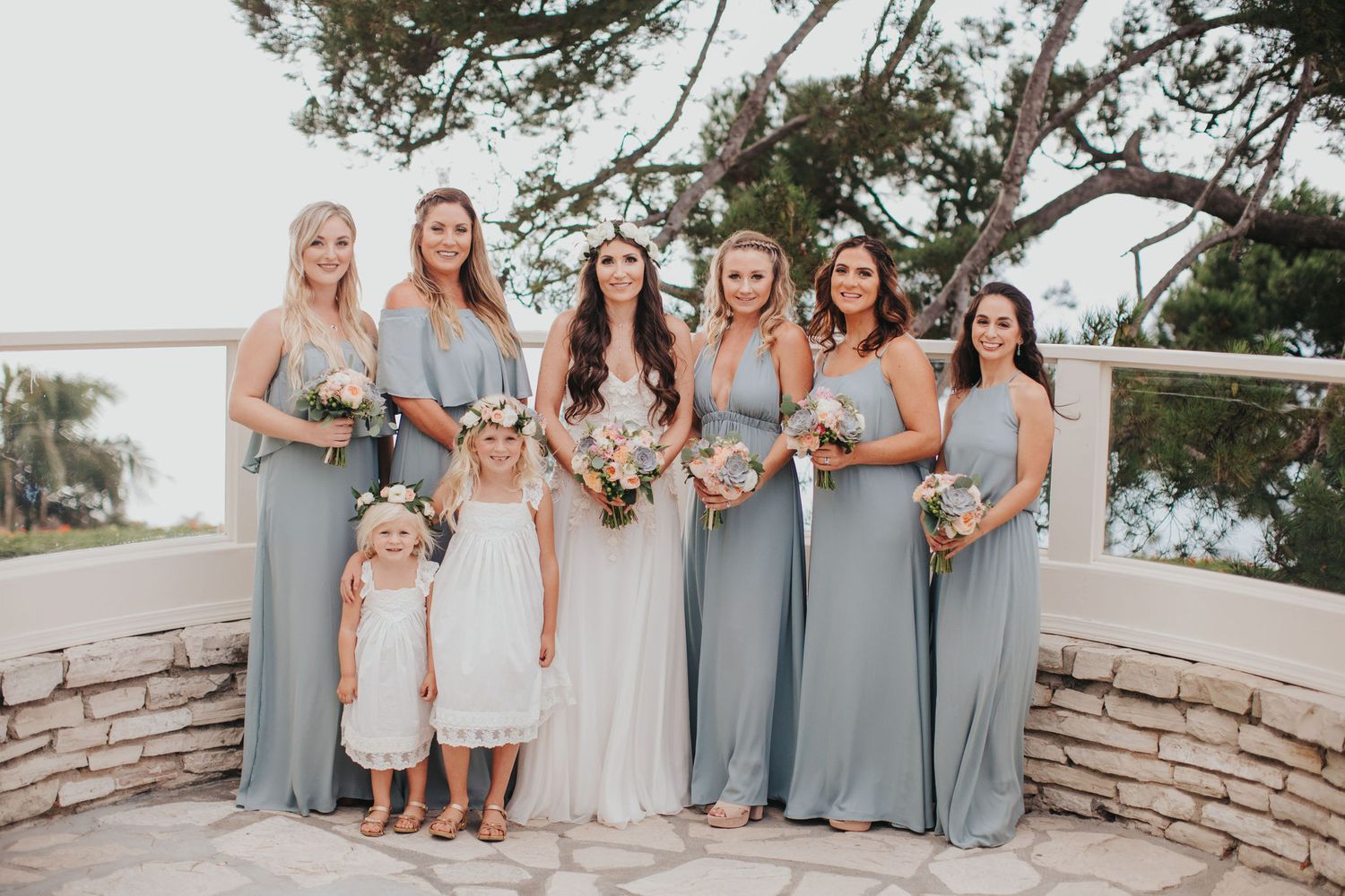 bridesmaids at la venta inn