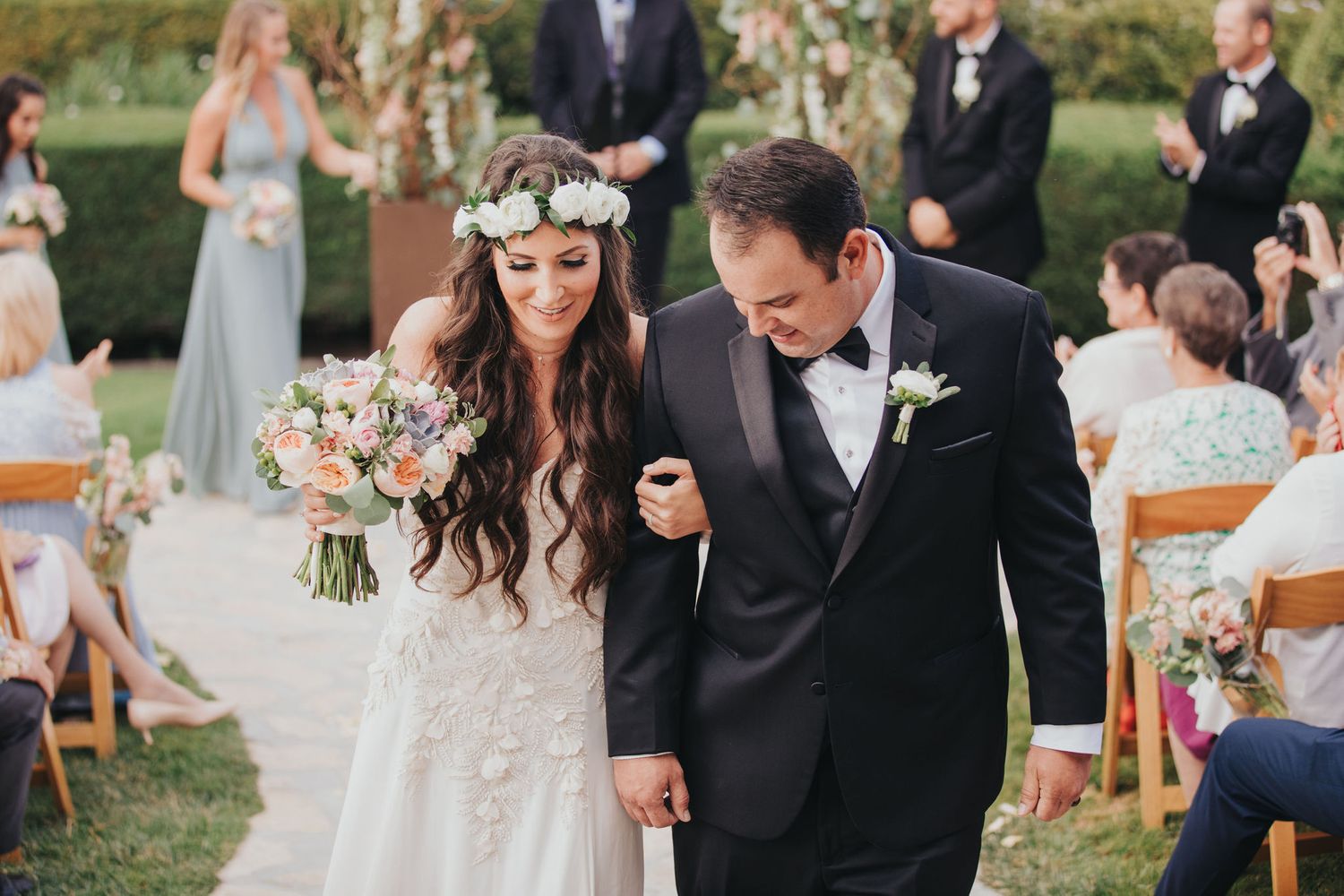just married at la venta inn