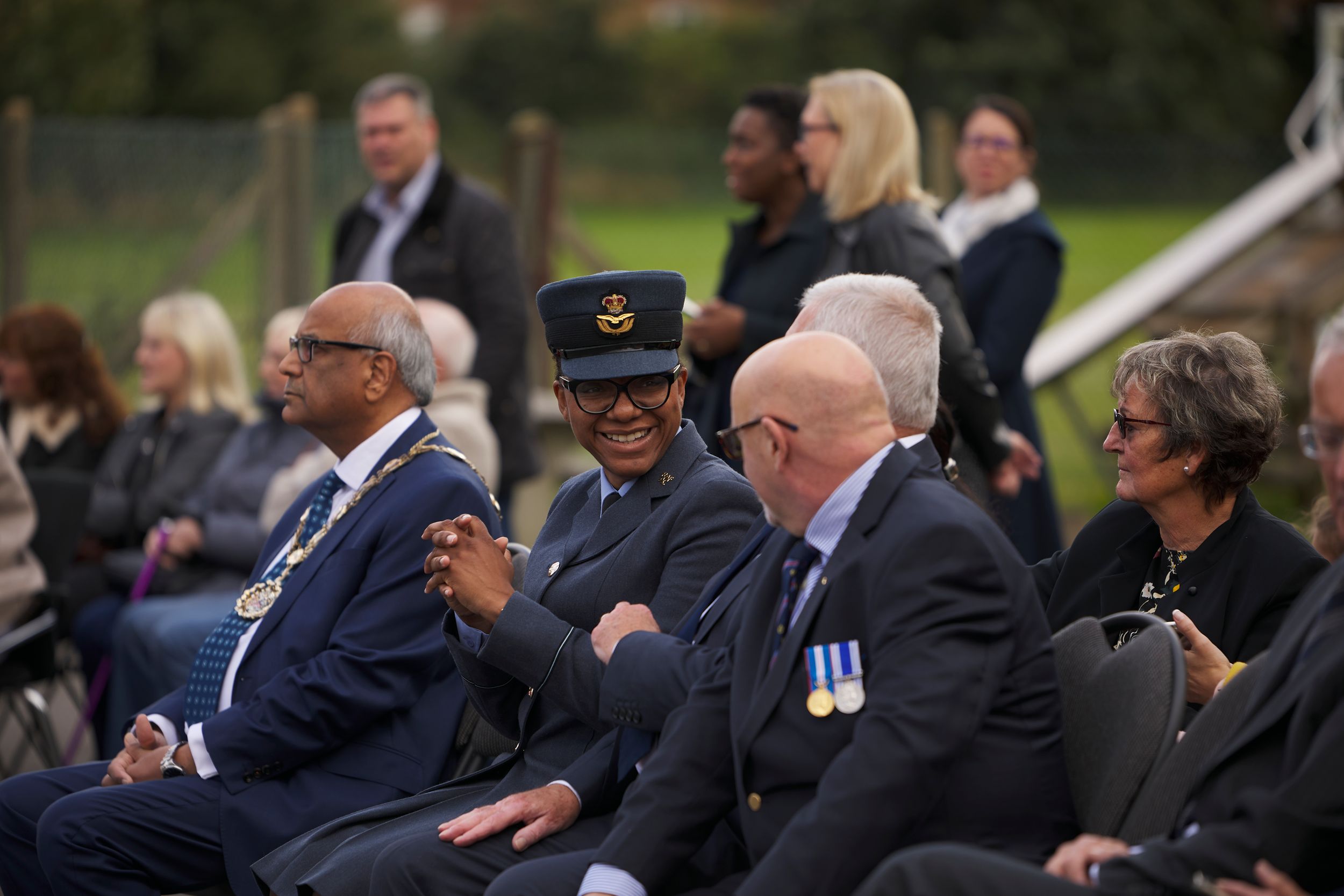Mayor of Sutton and other dignitaries at 2019 Annual Formal Inspection
